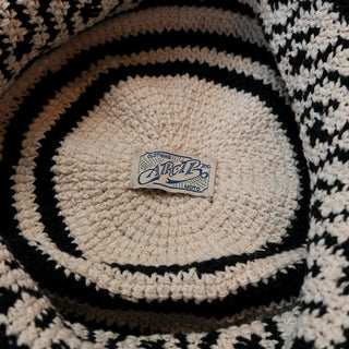 Nepalese swirl knit hat 24