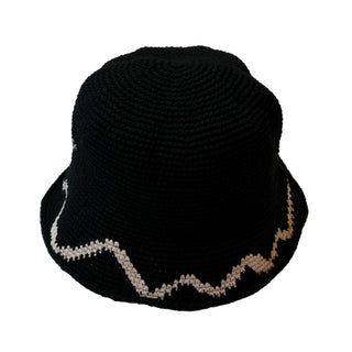Nepalese swirl knit hat