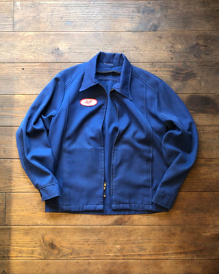 "JEFF" MECHANICS ZIP FRONT JACKET