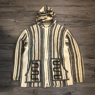 Wool zip parka
