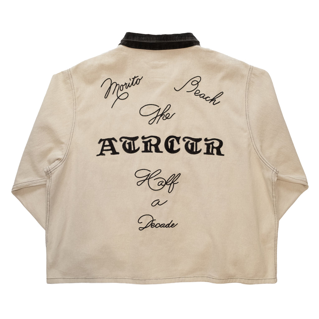Washed locomotive jacket ”Restricted” – ATRCTR OFFICIAL STORE