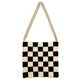 Racing club knit bag