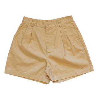 Double tuck tailor shorts